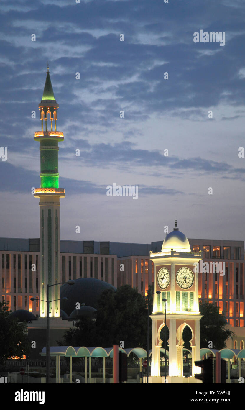 Clock tower doha qatar hires stock photography and images Alamy