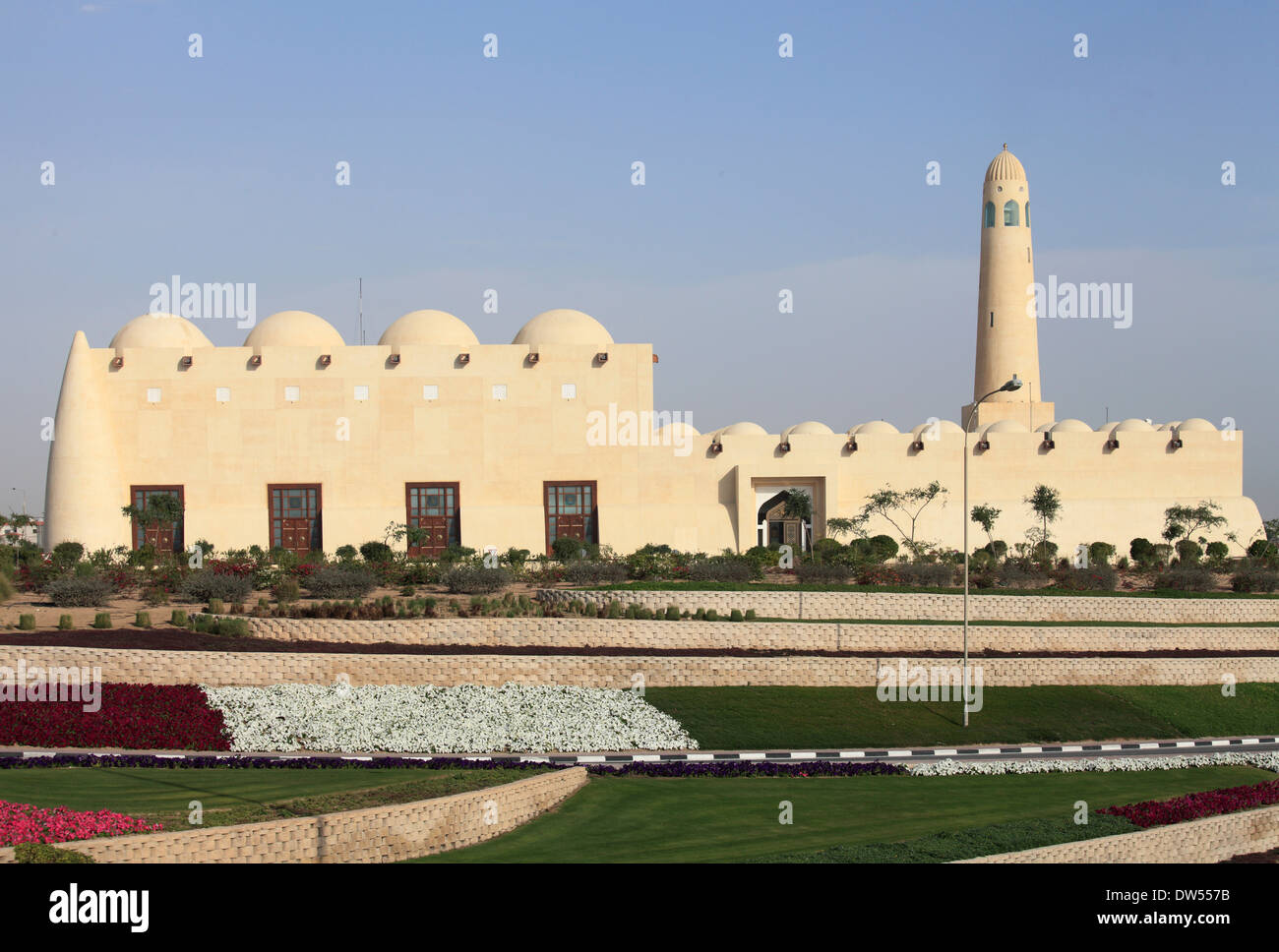 Qatar, Doha, State Mosque, Stock Photo
