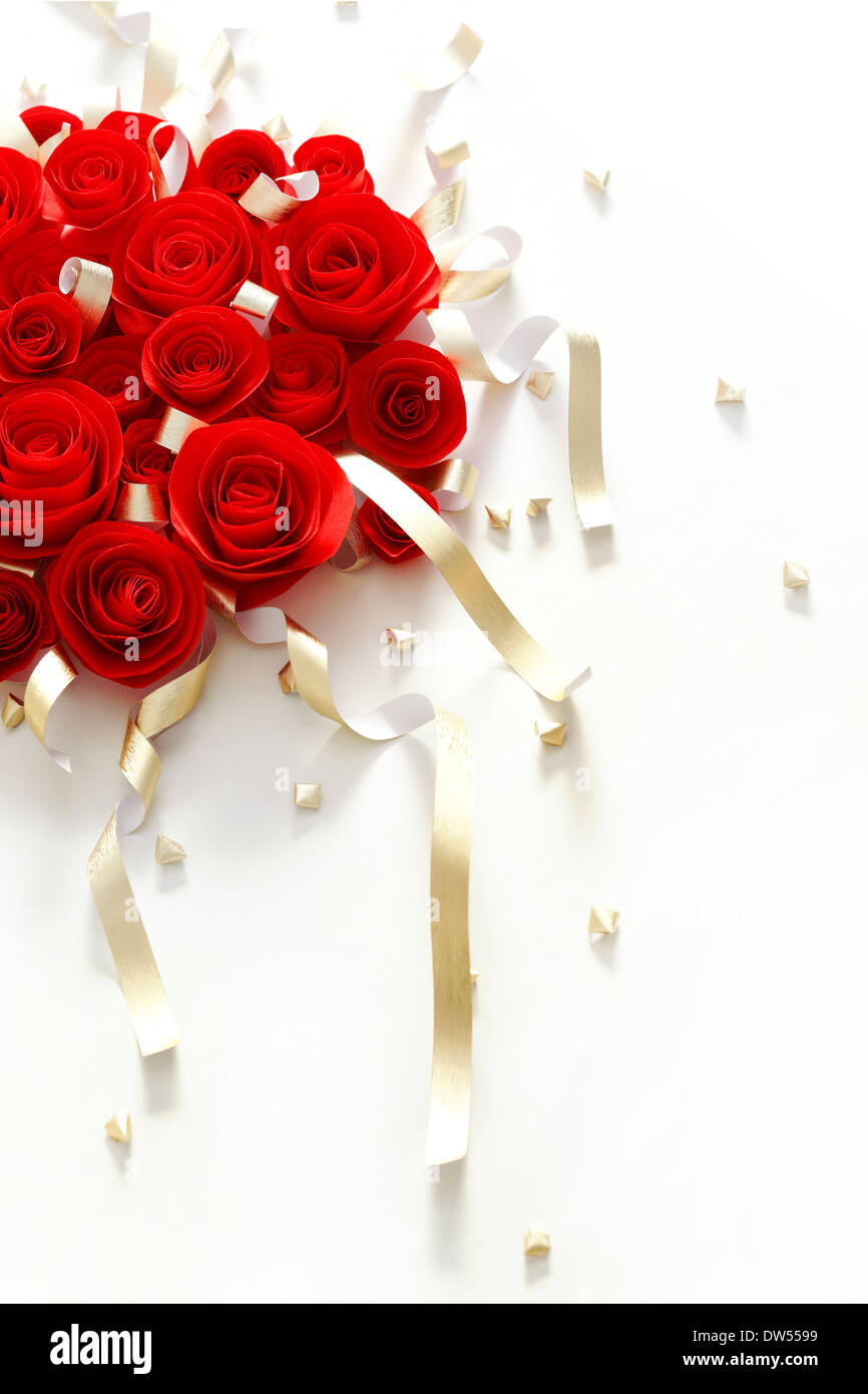 Bouquets of roses Stock Photo - Alamy