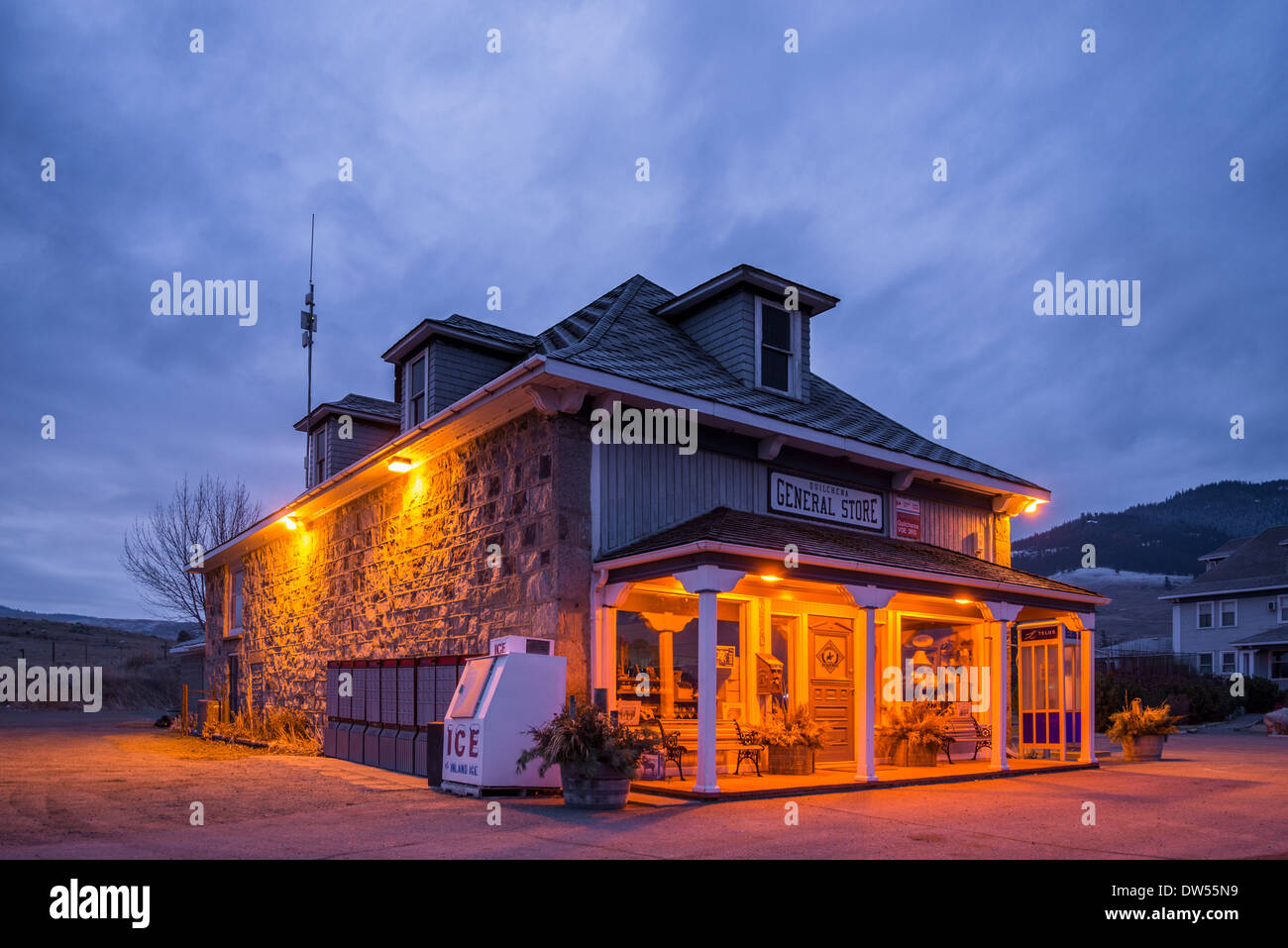 The Quilchena General Store built in 1912, Quilchena, near Merritt