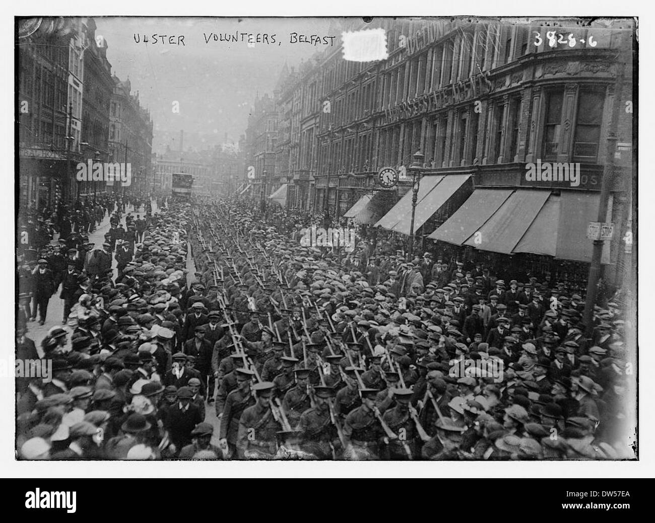 Ulster Volunteers, Belfast (LOC) Stock Photo