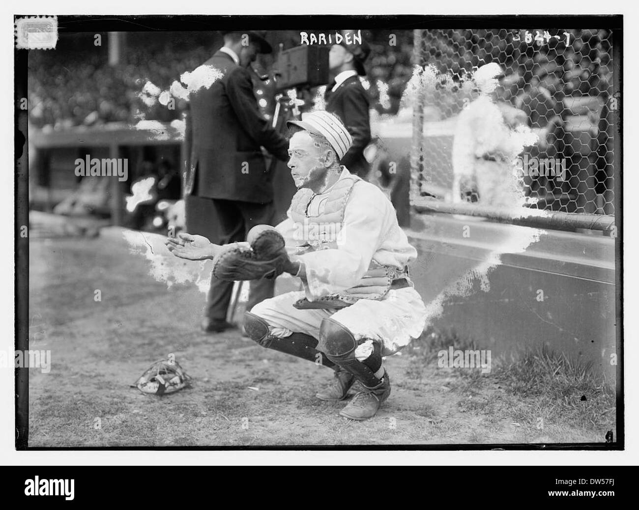 This vintage photograph of Bill Rariden, an early 20th-century baseball ...