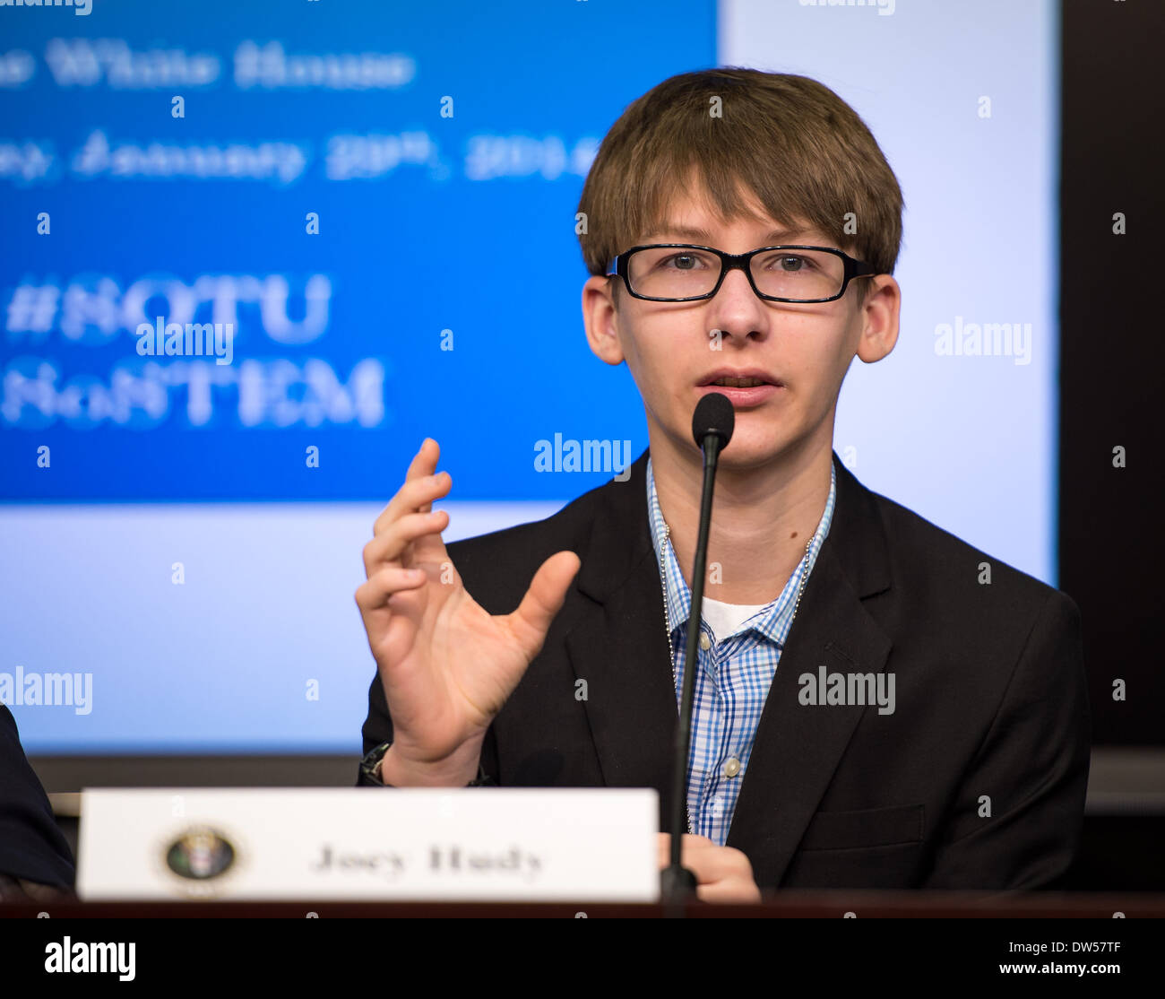 Joey Hudy delivered the State of STEM (SoSTEM) Address at the ...
