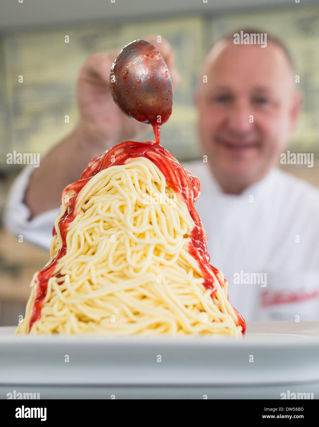 German Spaghetti Ice Cream Recipe