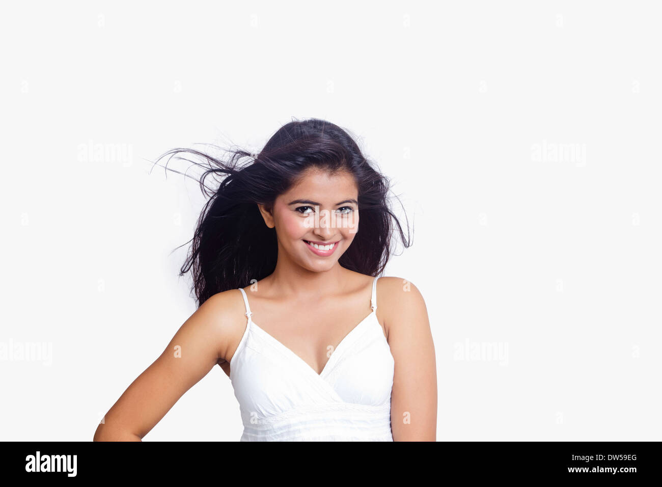 indian Beautifu Model Stock Photo
