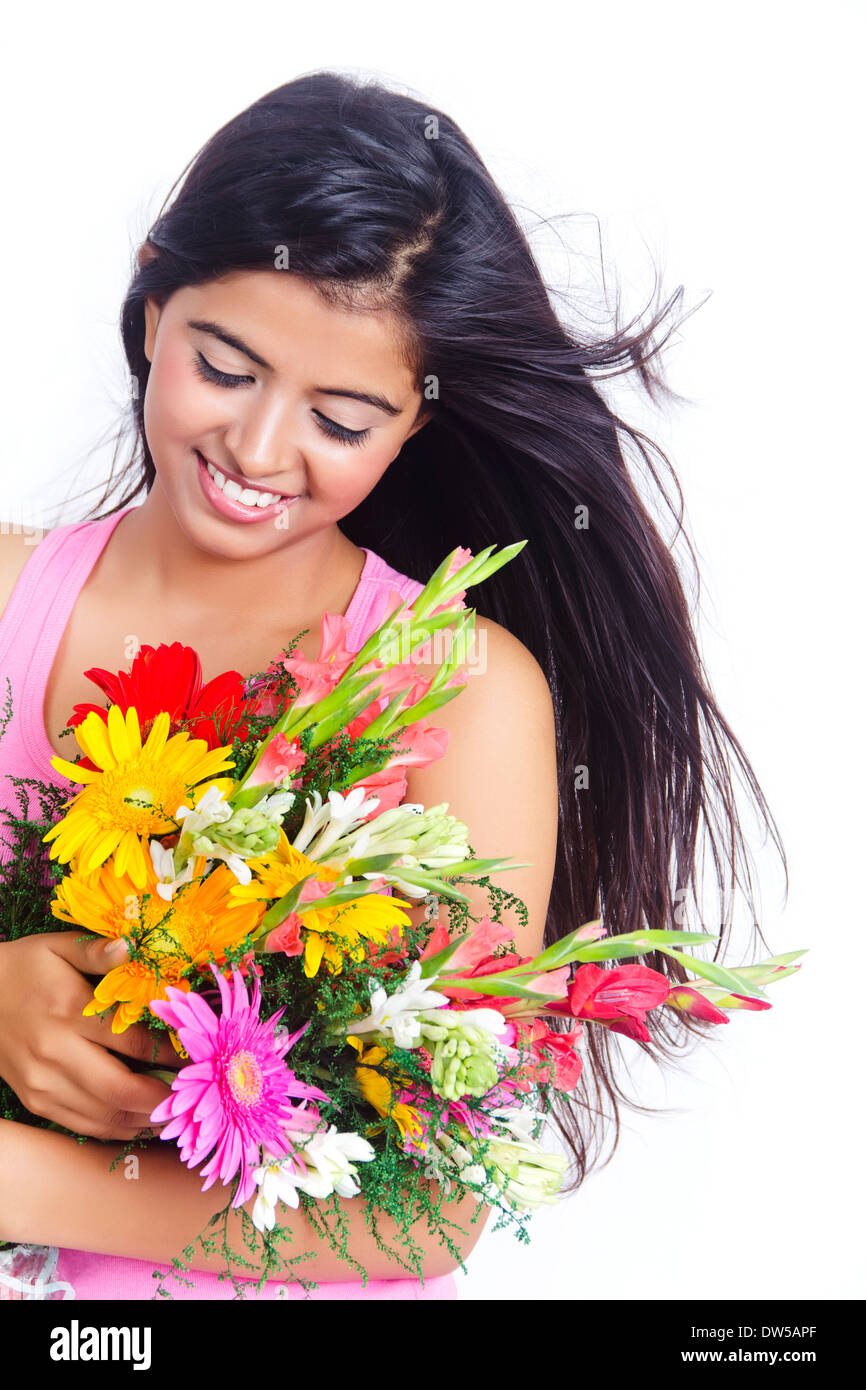 Indian teen girl model hi-res stock photography and images - Alamy