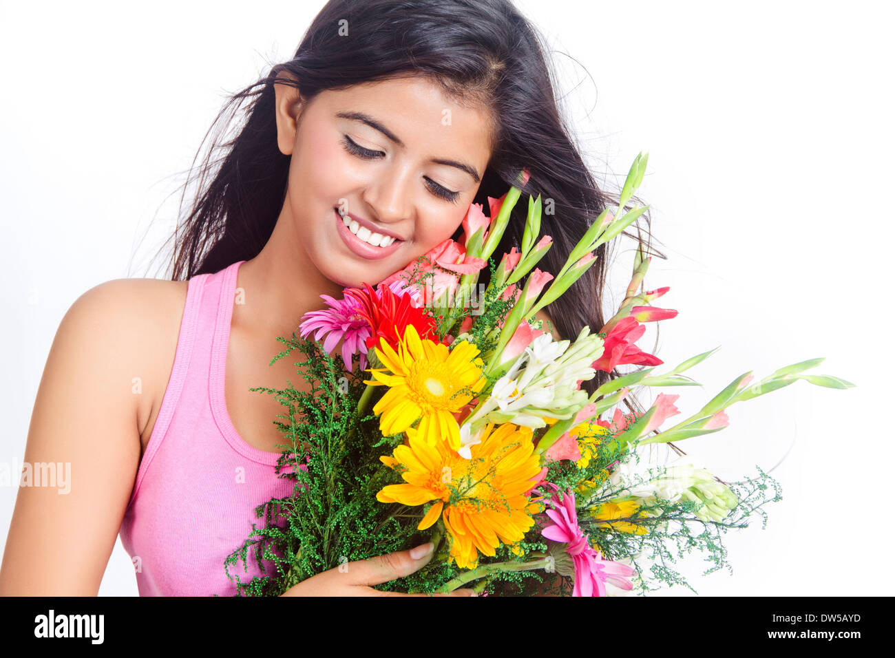 Indian teen girl model hi-res stock photography and images - Alamy