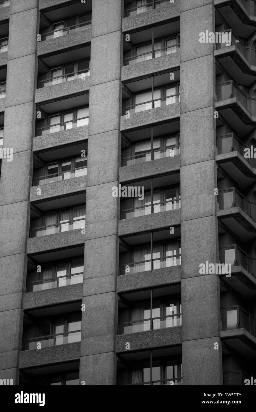 Barbican Centre apartments London Stock Photo