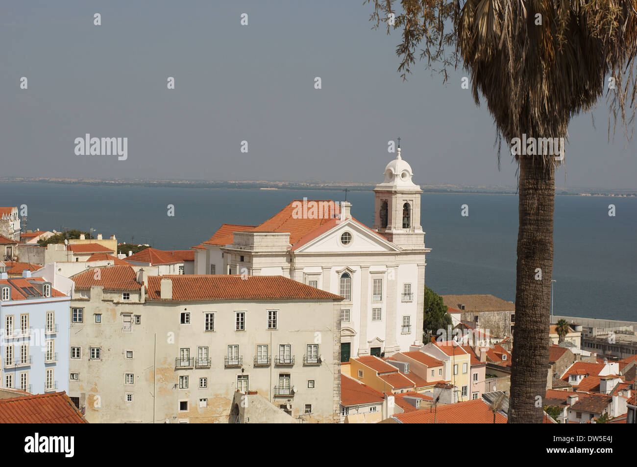 Alfama Lisbon Lisboa Portugal Stock Photo