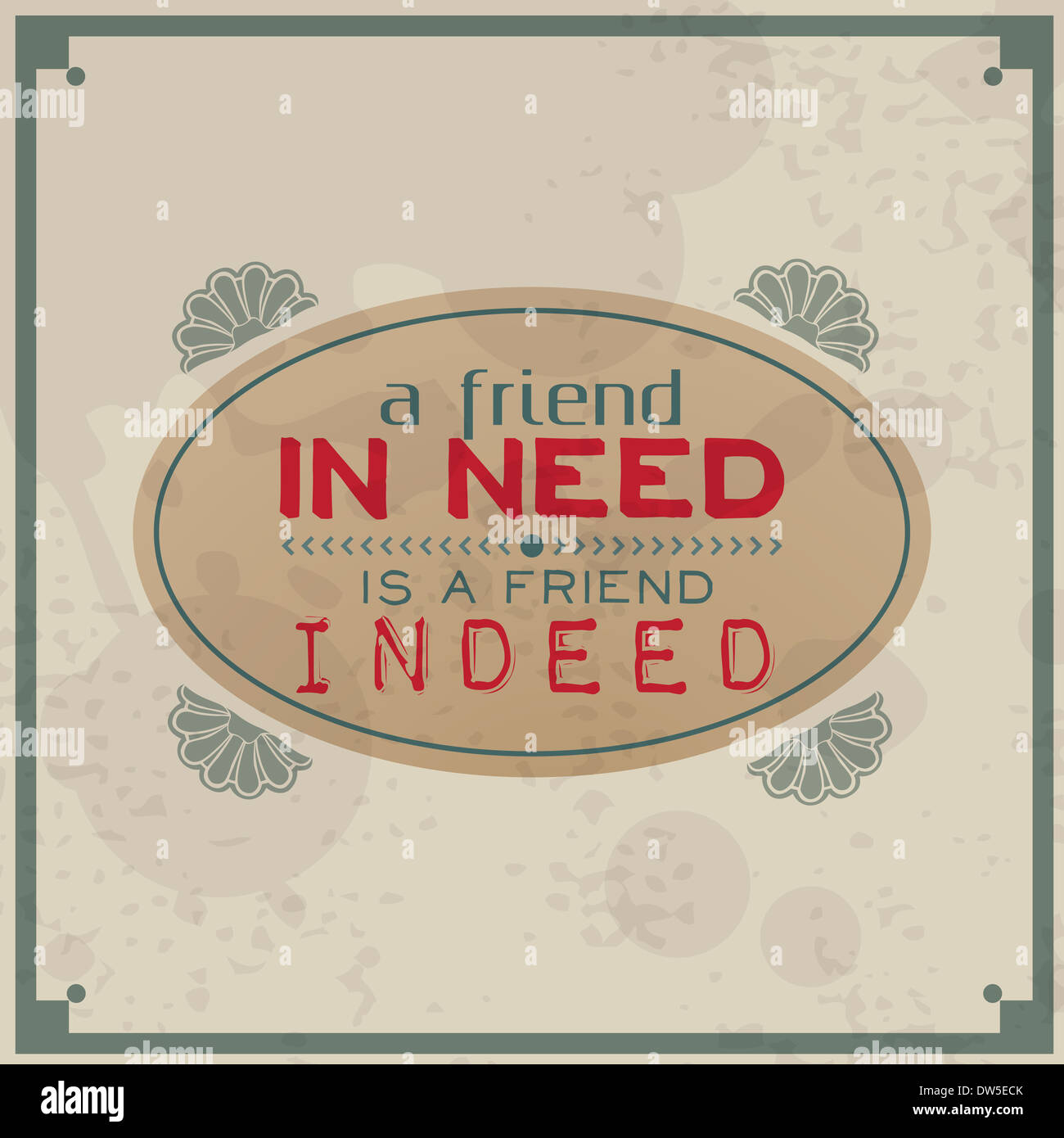 a-friend-in-need-is-a-friend-indeed-hand-drawn-vector-image