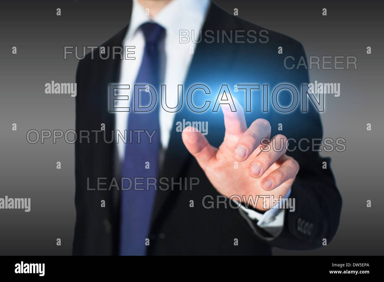 business education concept, professional growth Stock Photo