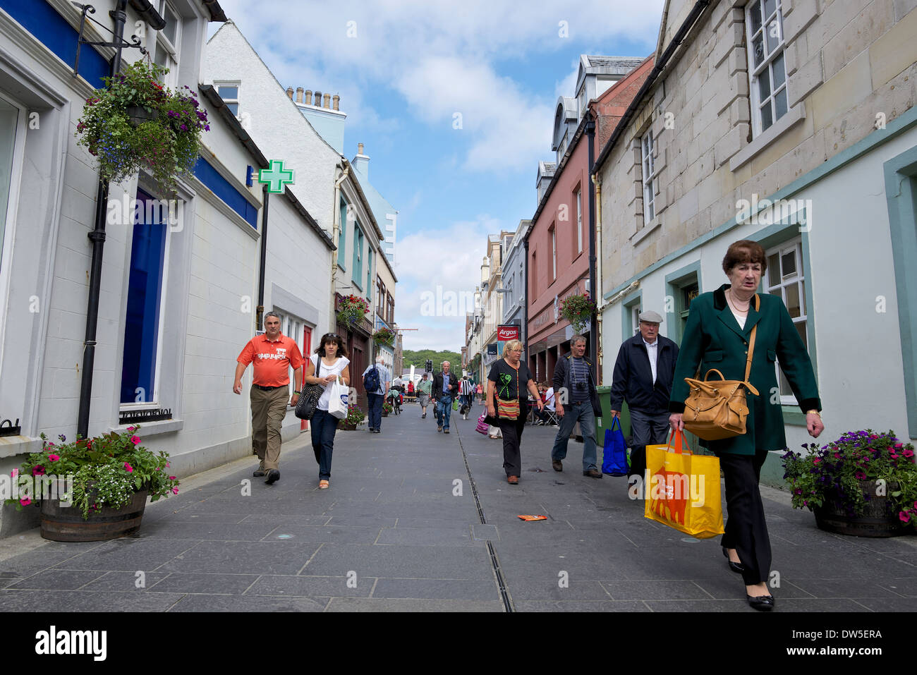 Stornoway town centre hires stock photography and images Alamy