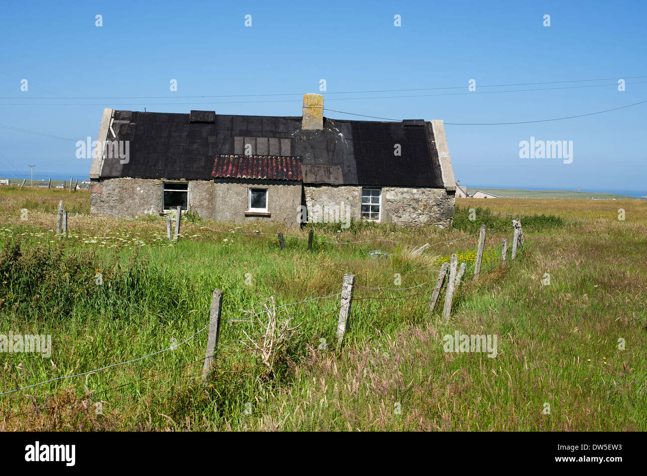 Croft House Stock Photo Alamy