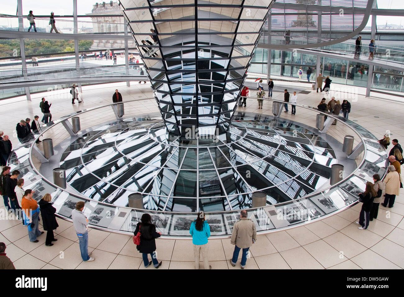 Reichstag dome building, Berlin Stock Photo Alamy