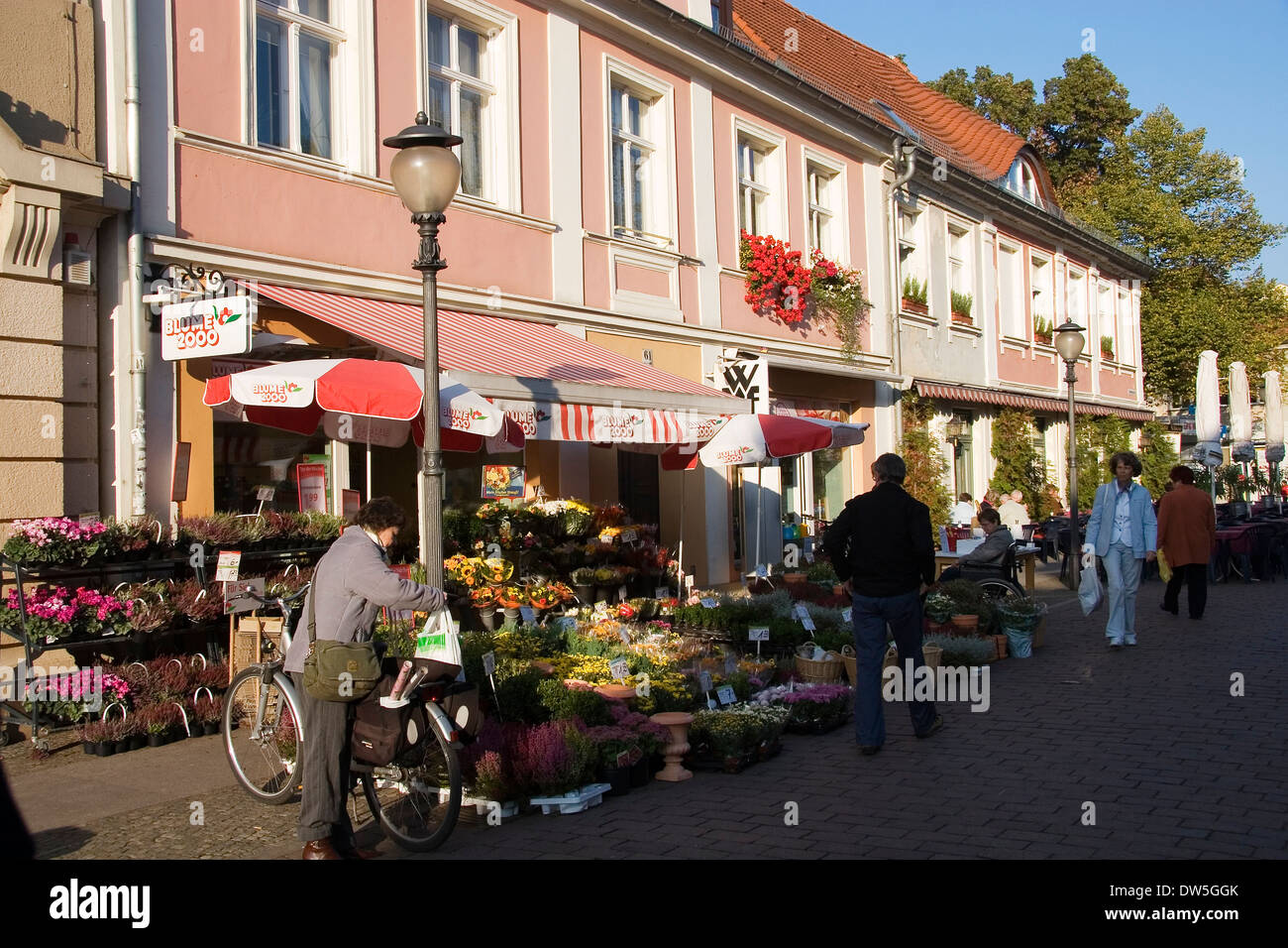 Potsdam city street scene, Germany Stock Photo