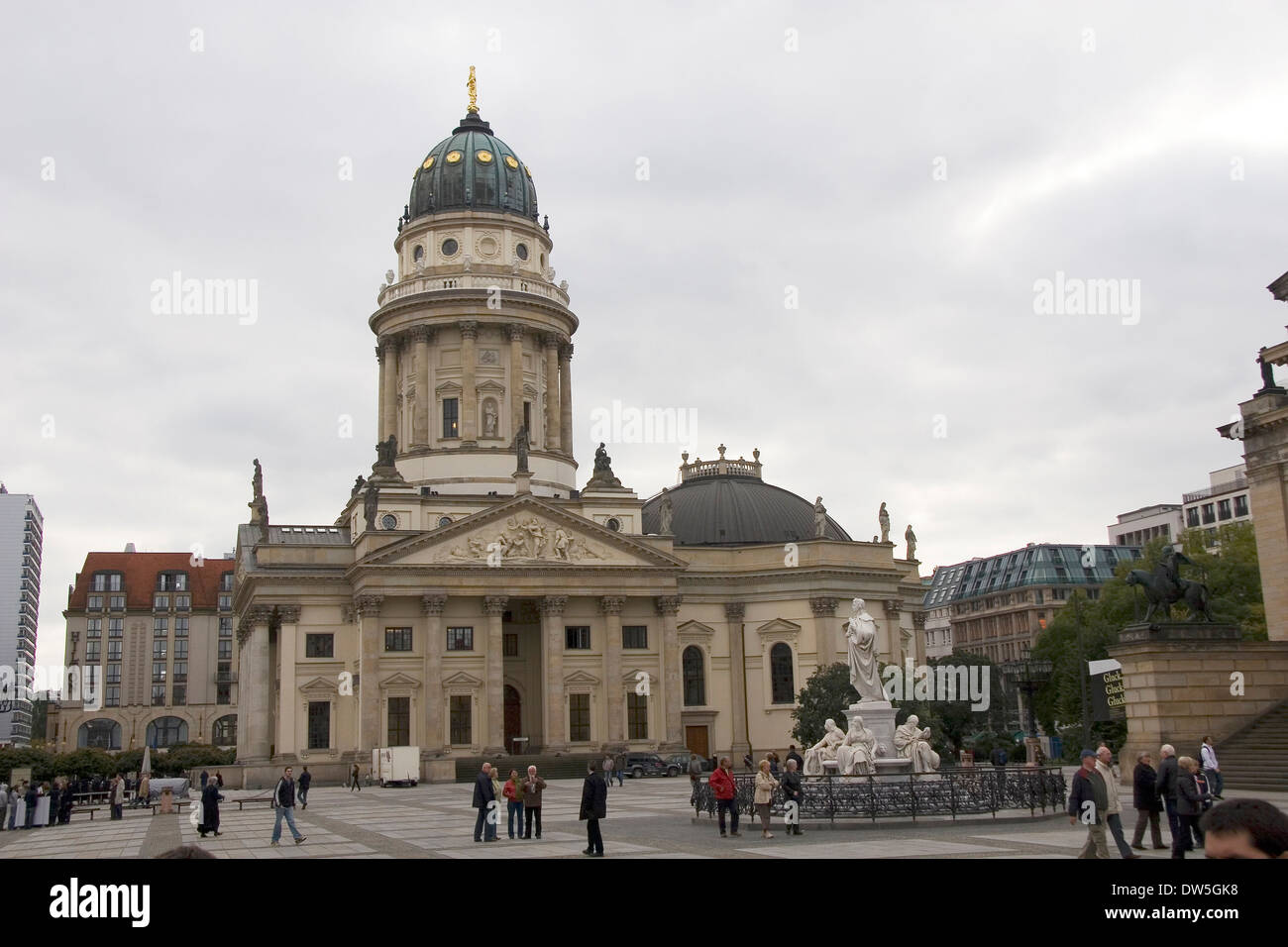 Gerdanmenmarkt cathedral, Berlin Stock Photo