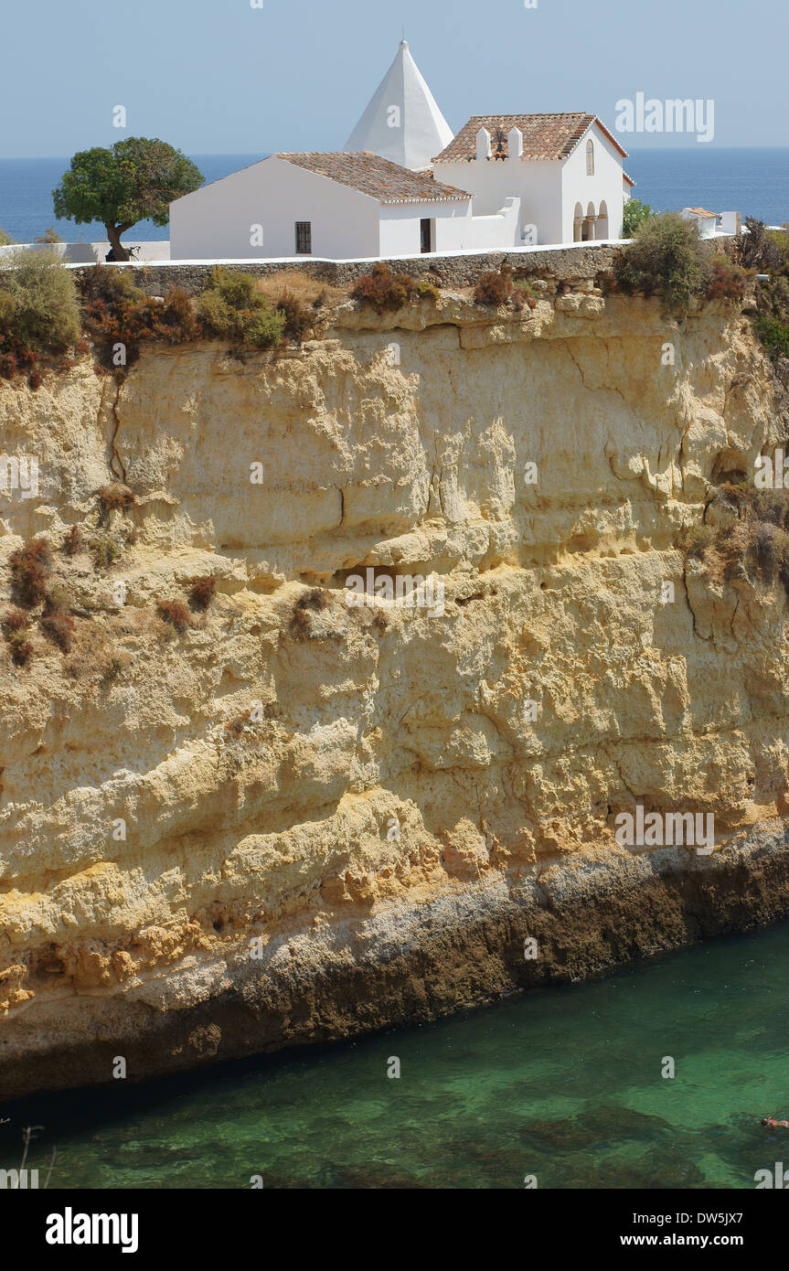 Cliffs of Armacao de Pera Algarve Portugal Stock Photo