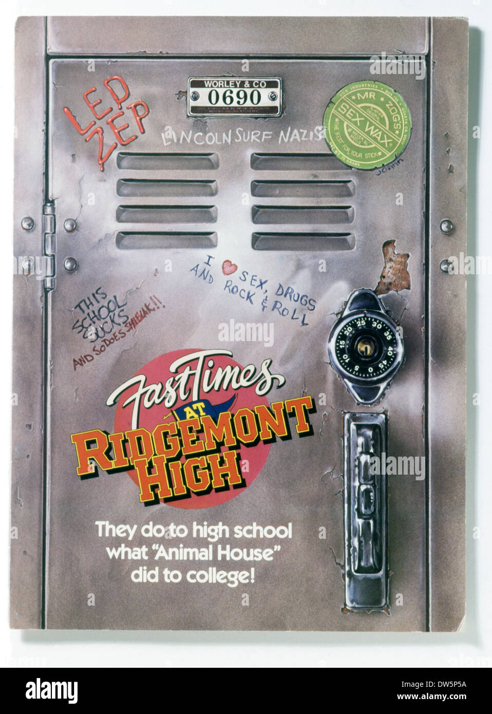 FAST TIMES AT RIDGEMONT HIGH (1982) AMY HECKERLING (DIR) FSTR 008 MOVIESTORE COLLECTION LTD Stock Photo