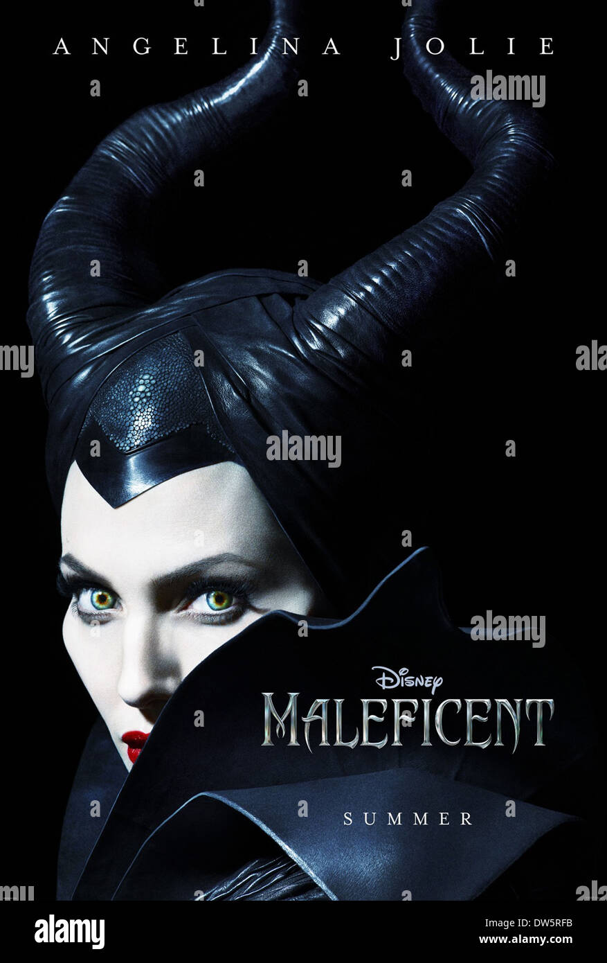 Maleficent 2014 poster hi res stock photography and images Alamy