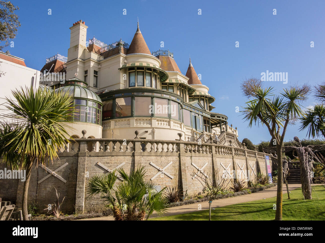 Russell-Cotes Art Gallery & Museum, Bournemouth, Dorset. England, UK. Stock Photo
