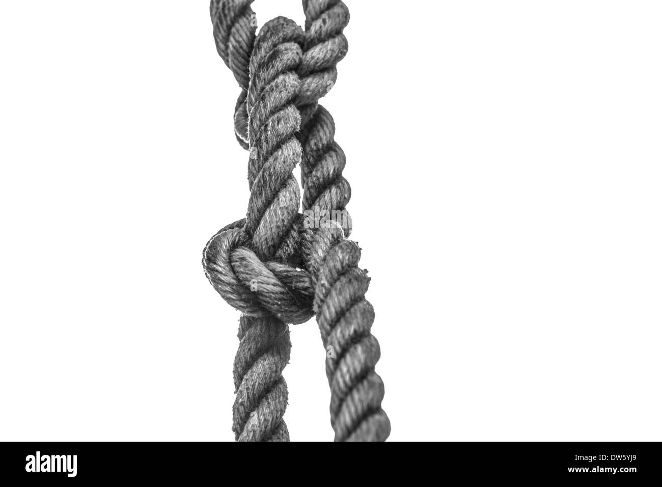 Nylon rope Black and White Stock Photos & Images - Alamy