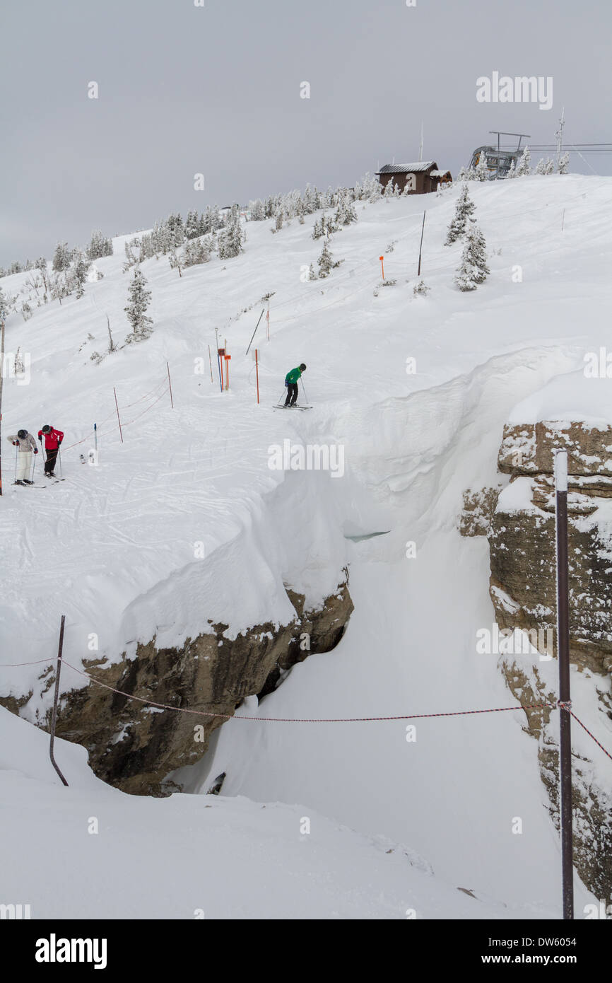 Corbet’s couloir ski hi-res stock photography and images - Alamy