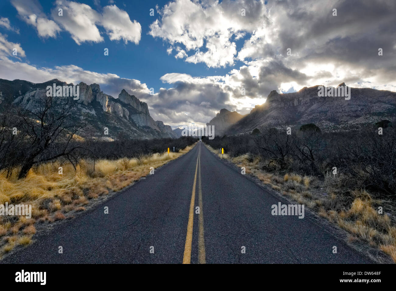 Portal Road, Portal, Arizona Stock Photo 67132591 Alamy