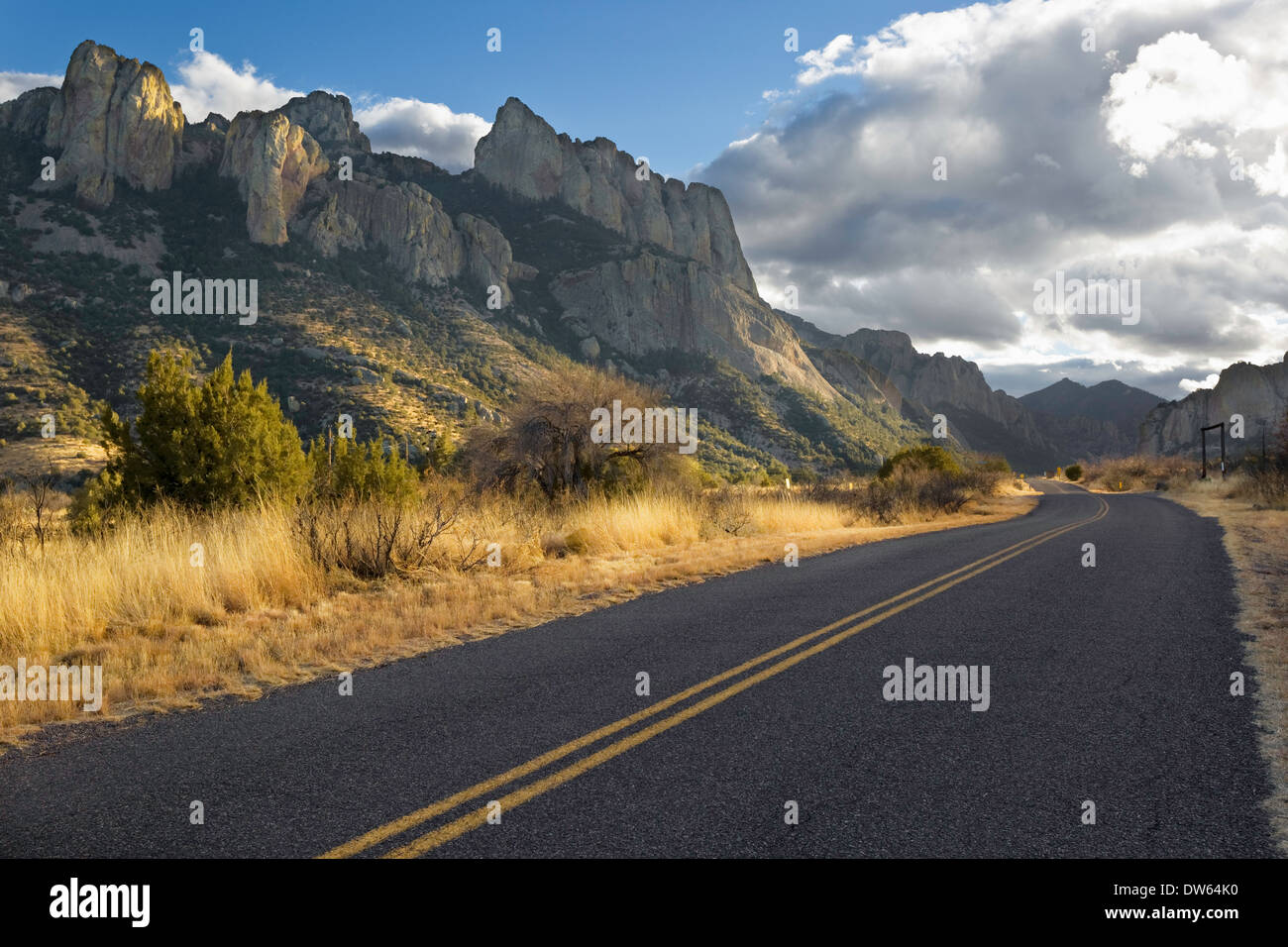 Road to Portal, Arizona Stock Photo Alamy