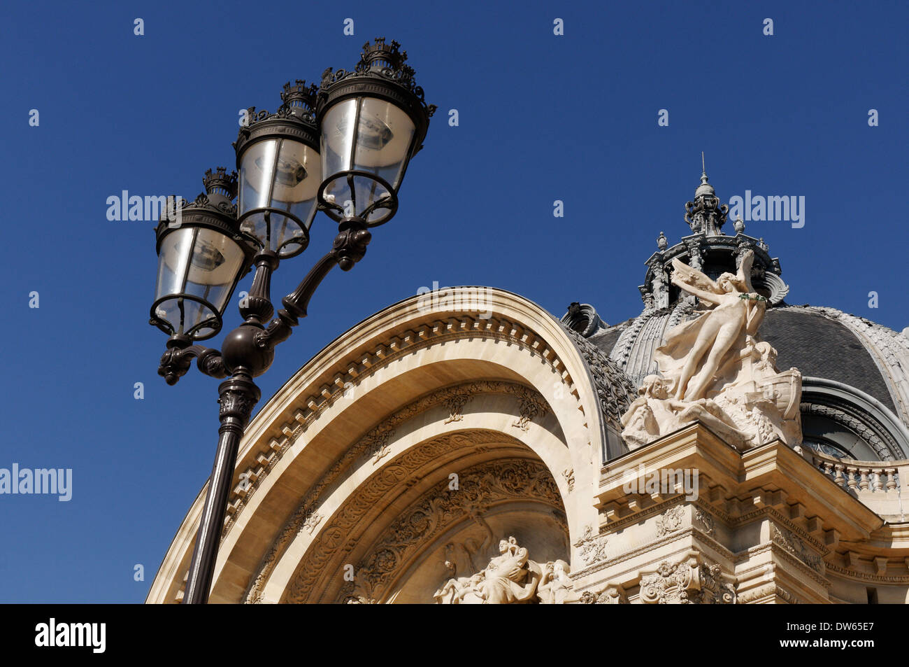 Details of the main door of the Petit Palais in Paris, France Stock Photo