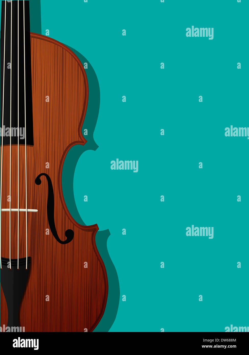 Abstract music background with violin and copy space Stock Photo - Alamy