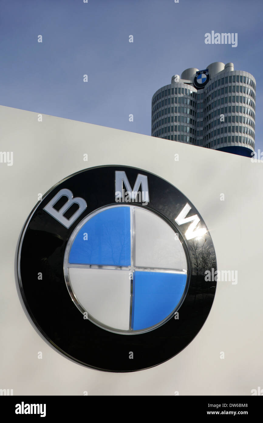 The BMW Headquarters, Munich, Germany. Stock Photo