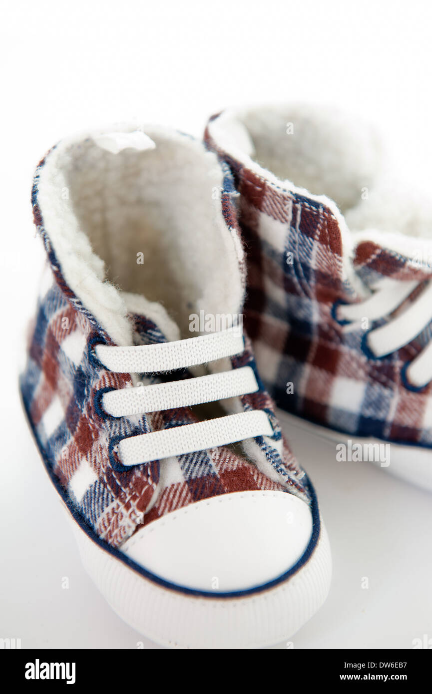 Sport baby shoes Stock Photo - Alamy