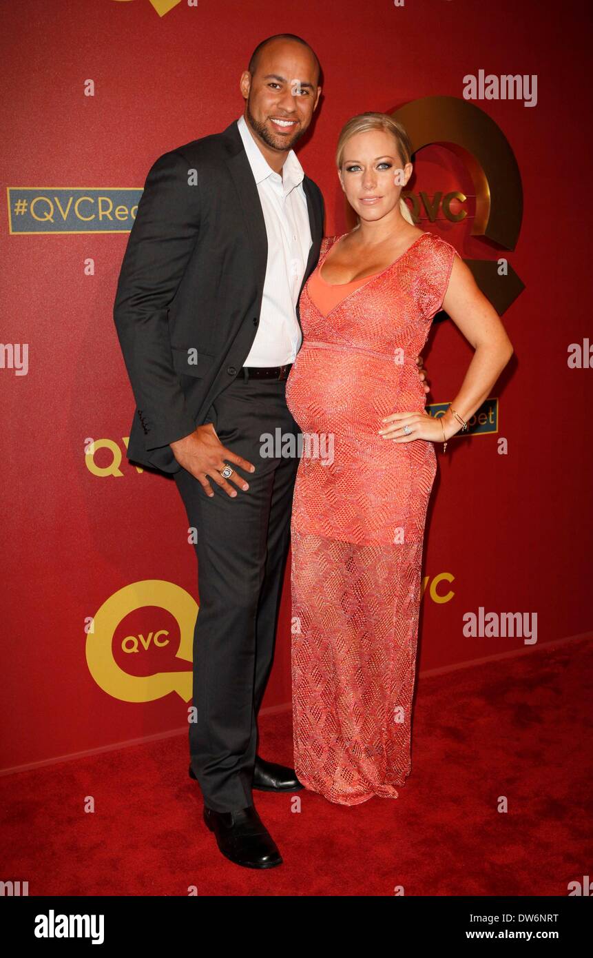 Hank Baskett, Kendra Wilkinson at arrivals for QVC Presents Red Carpet(01)