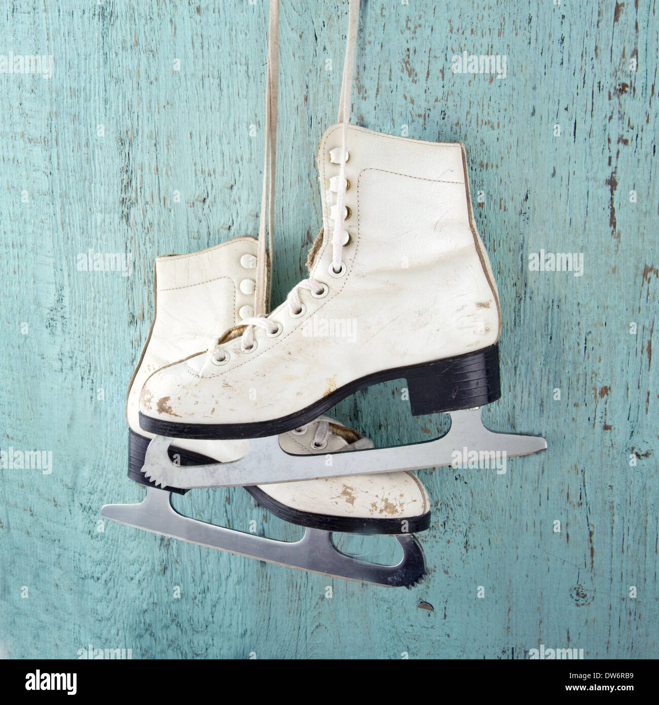 Ice skates white background hi-res stock photography and images - Alamy
