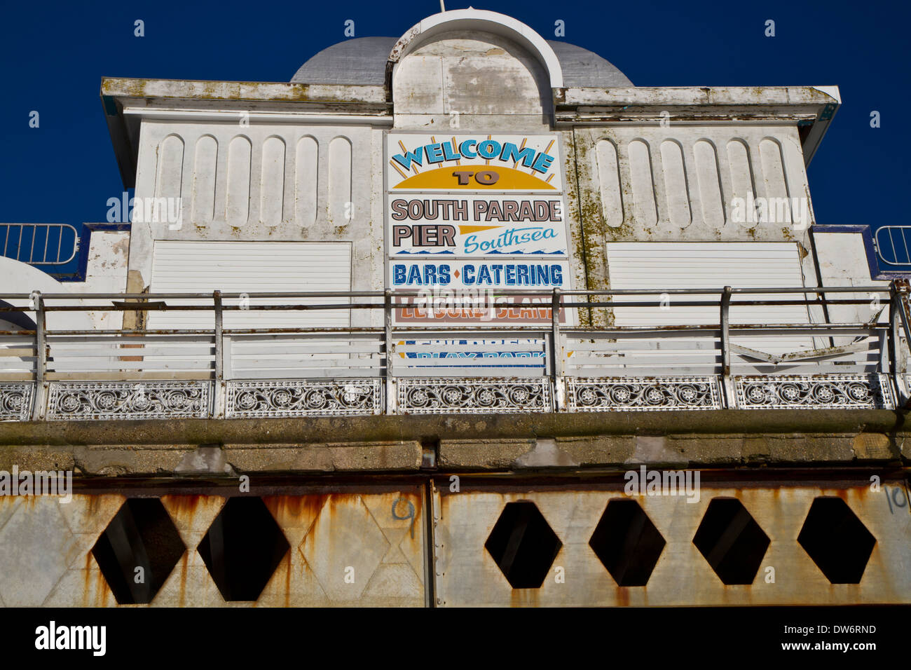 South Parade Pier Portsmouth Stock Photo