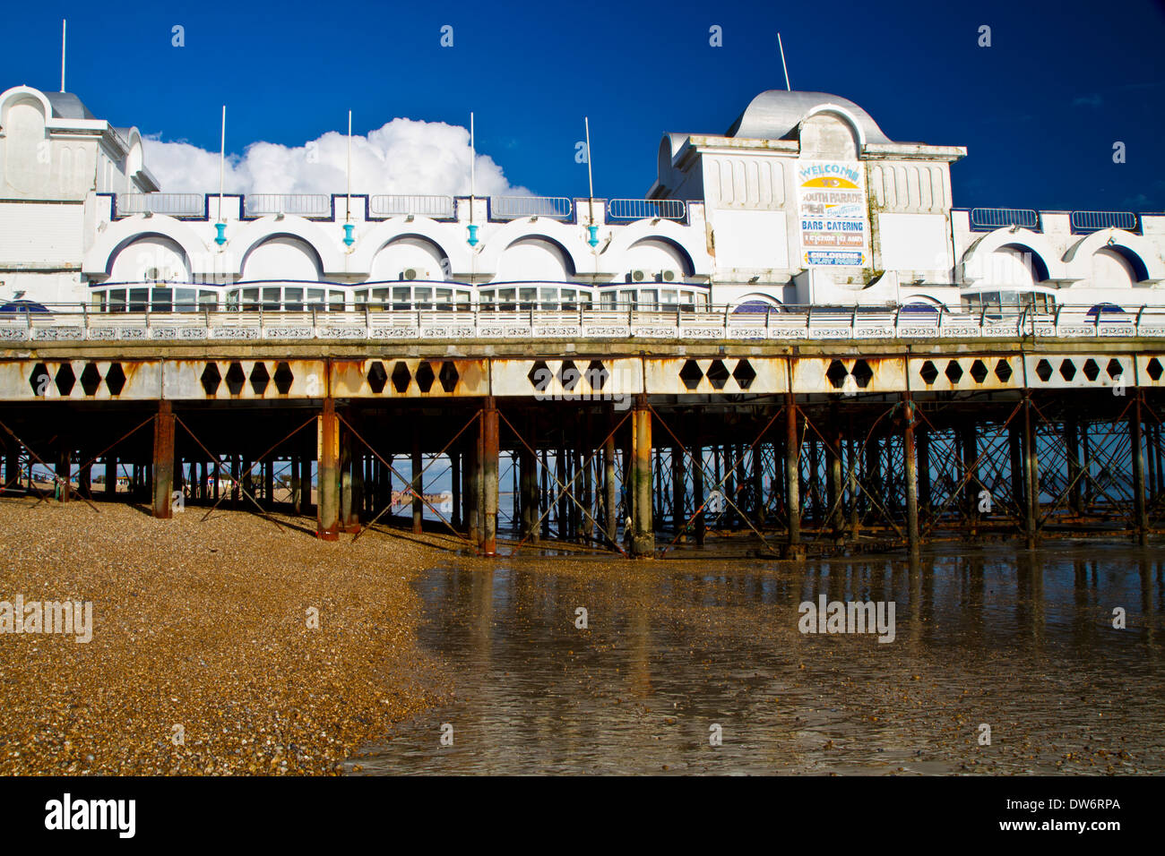 South Parade Pier Portsmouth Stock Photo