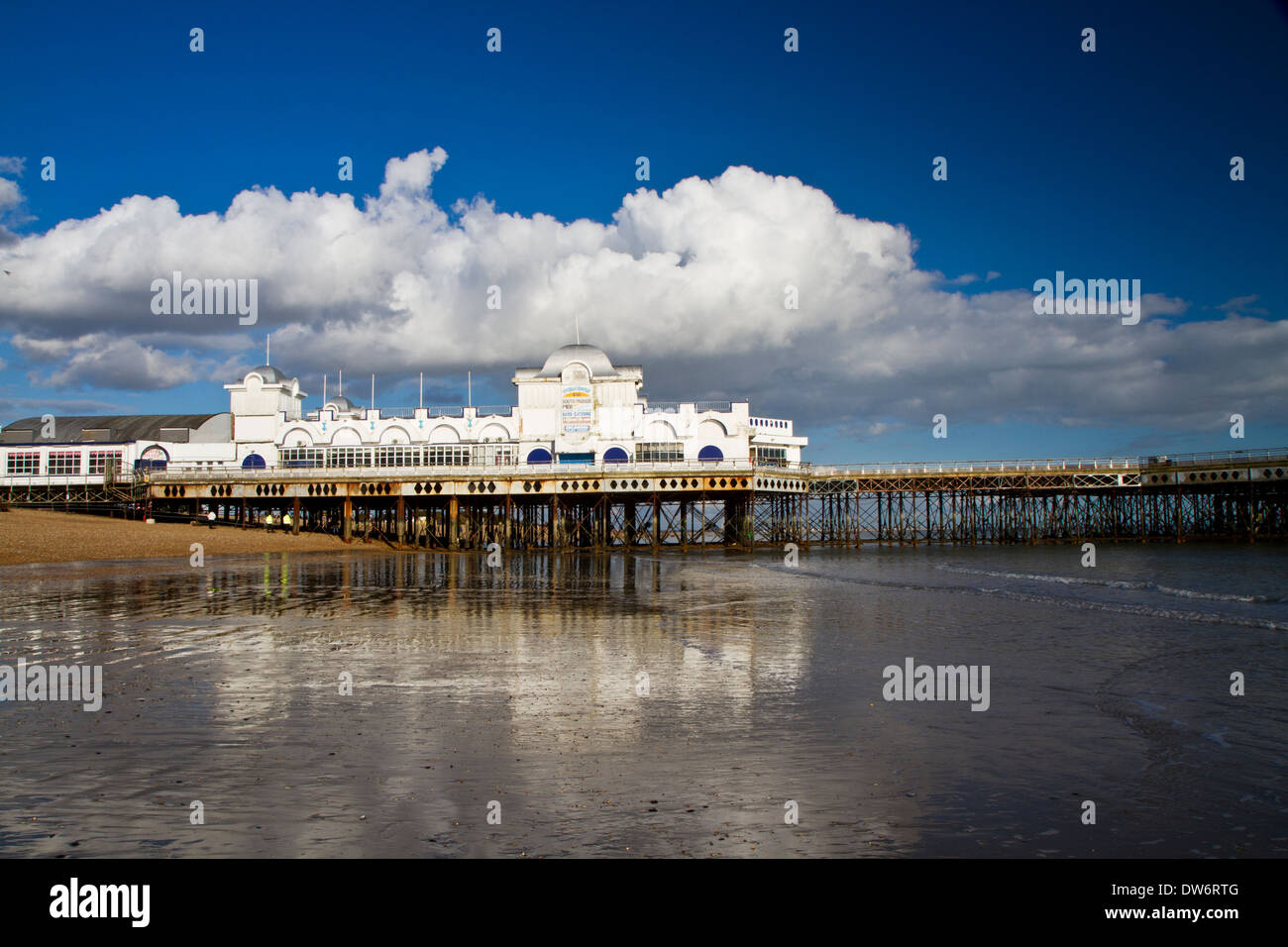 South Parade Pier Portsmouth Stock Photo