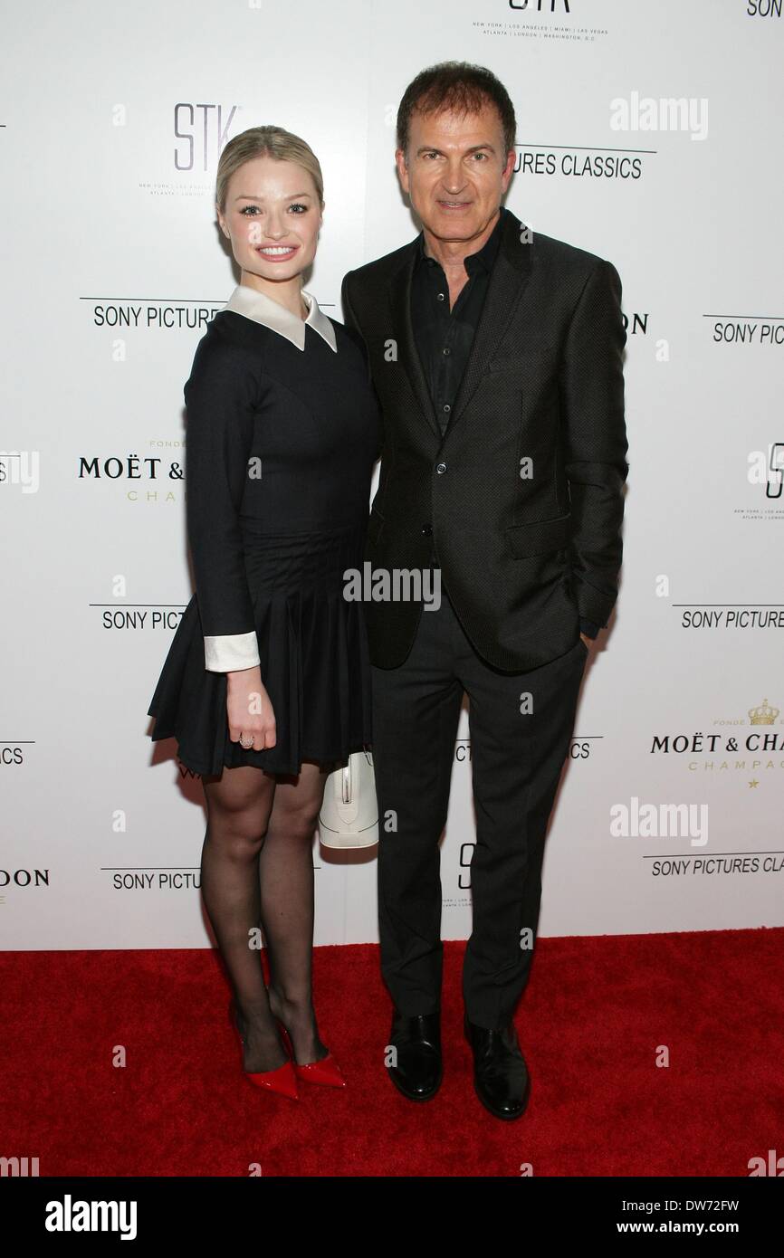 Los Angeles, USA. 1st March 2014. Emma Rigby, Edward Walson at arrivals for Sony Pictures Classics (SPC) Pre-Oscars Dinner, STK Restaurant, Los Angeles, CA March 1, 2014. Credit:  Everett Collection Inc/Alamy Live News Stock Photo