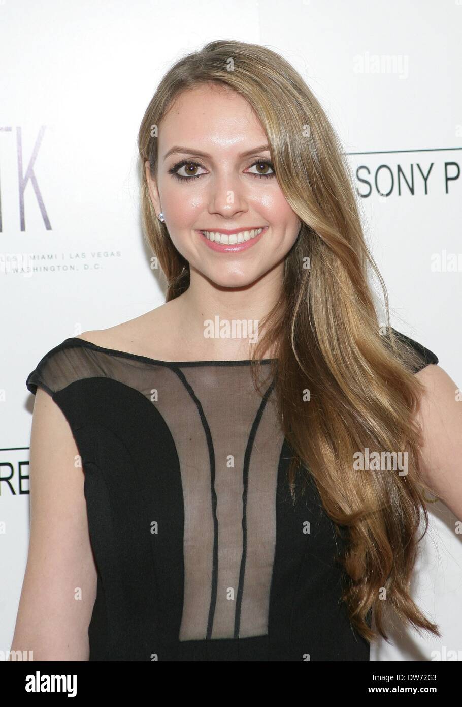 Los Angeles, USA. 1st March 2014. Olivia Somerlyn at arrivals for Sony Pictures Classics (SPC) Pre-Oscars Dinner, STK Restaurant, Los Angeles, CA March 1, 2014. Credit:  Everett Collection Inc/Alamy Live News Stock Photo