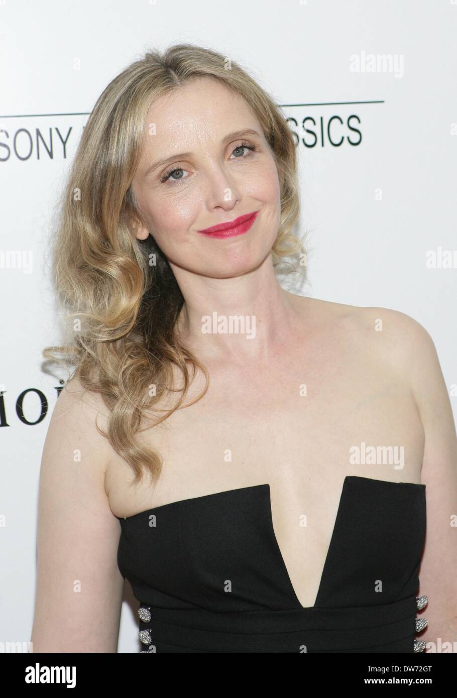 Los Angeles, USA. 1st March 2014. Julie Delpy at arrivals for Sony Pictures Classics (SPC) Pre-Oscars Dinner, STK Restaurant, Los Angeles, CA March 1, 2014. Credit:  Everett Collection Inc/Alamy Live News Stock Photo