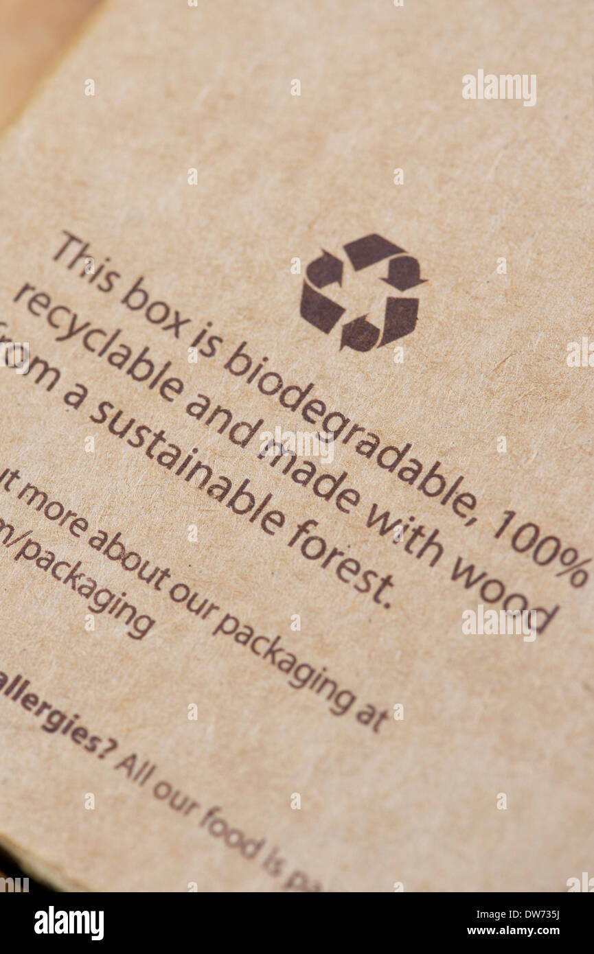 Biodegradable packaging hires stock photography and images Alamy