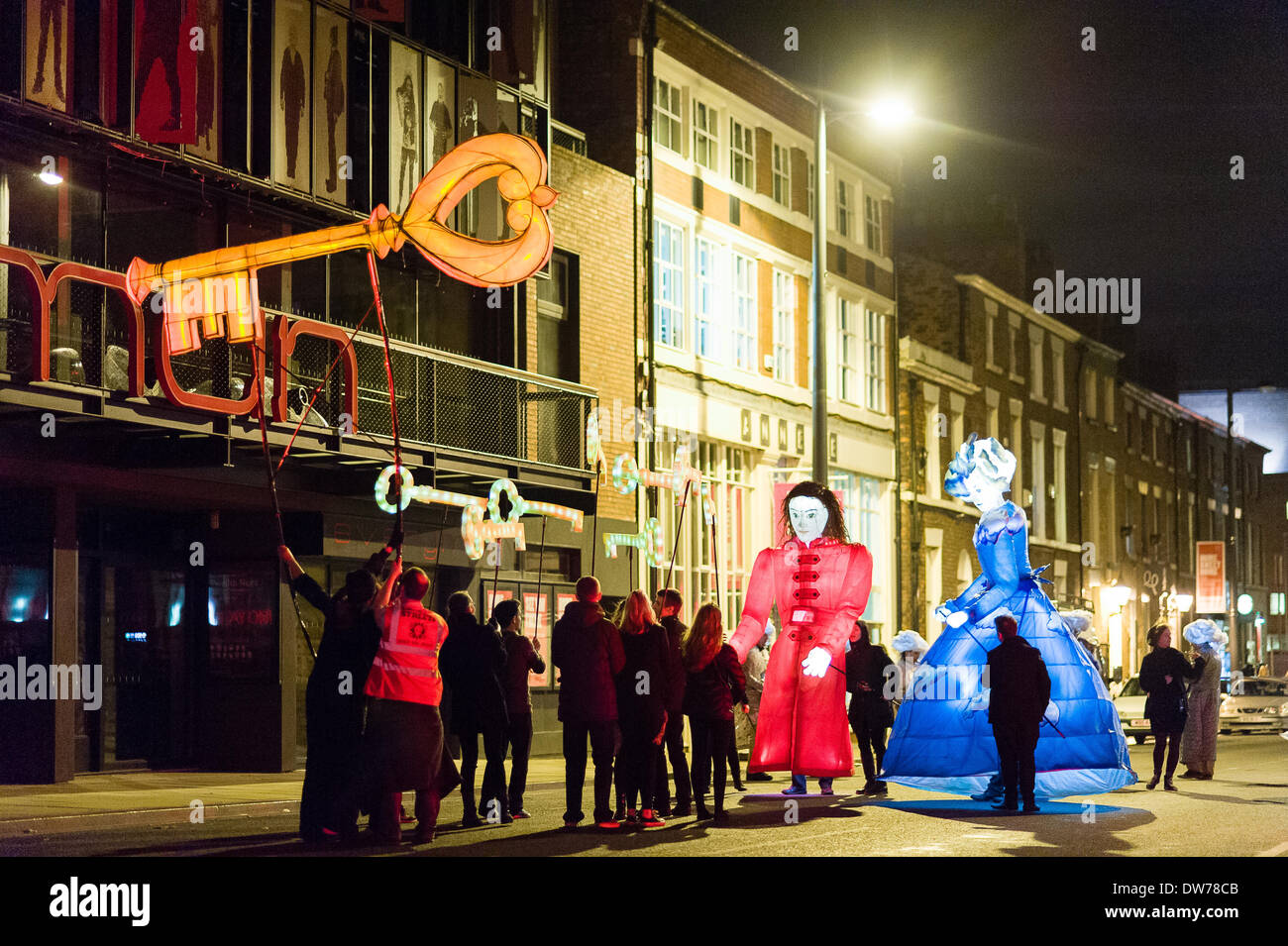 Liverpool, UK, 1st March, 2014. The Everyman and Playhouse Theatre