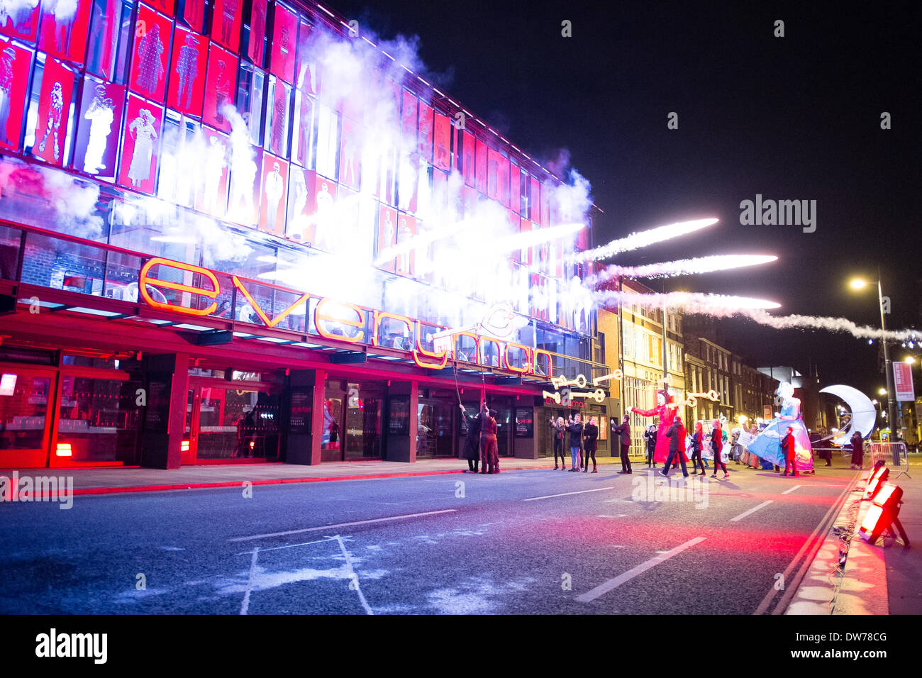 Liverpool, UK, 1st March, 2014. The Everyman and Playhouse Theatre