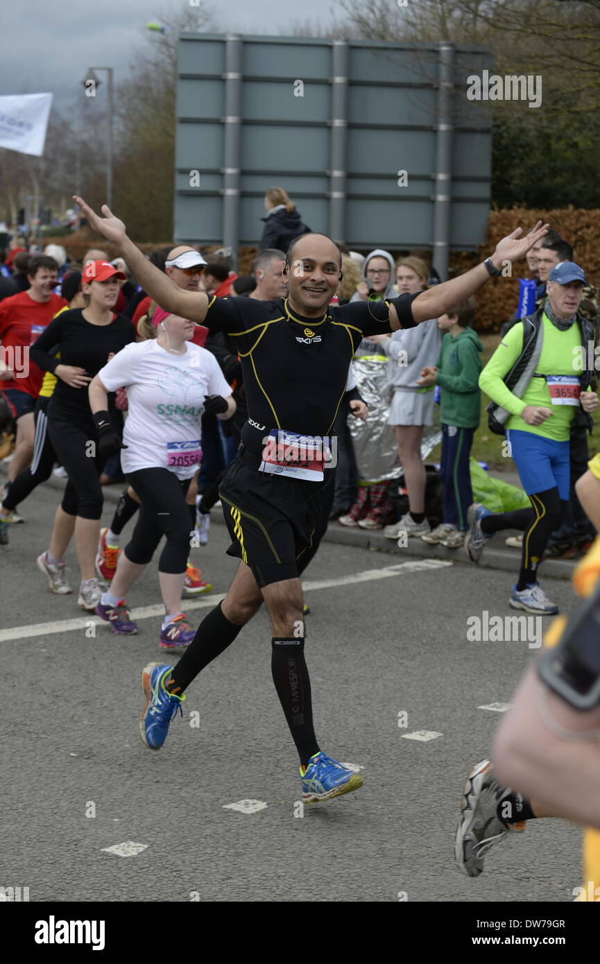Reading half marathon 2014 Stock Photo Alamy