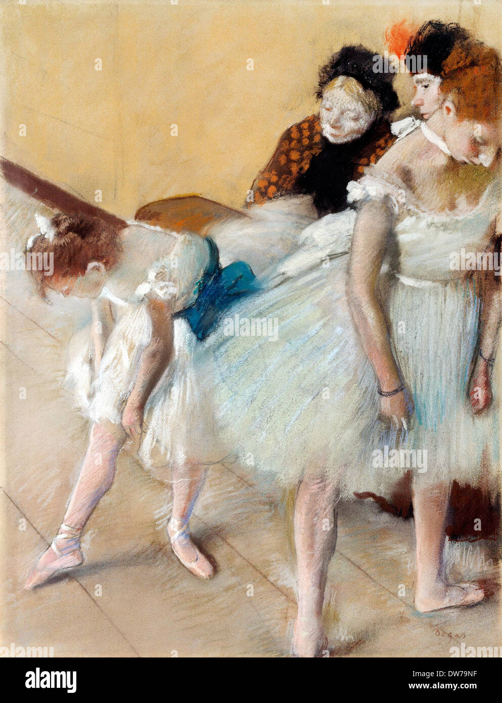 Edgar Degas, Dance Examination 1880 Oil on canvas. Denver Art Museum ...