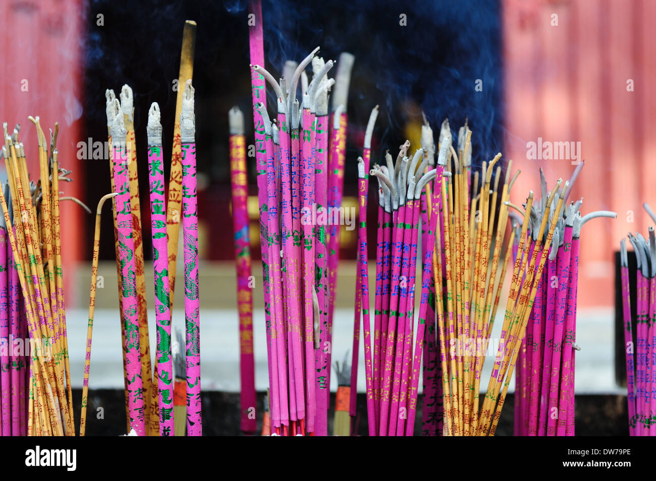 Burning incense sticks hi-res stock photography and images - Alamy