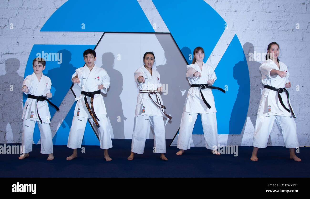Martial Arts display at the photography show at the NEC in Birmingham