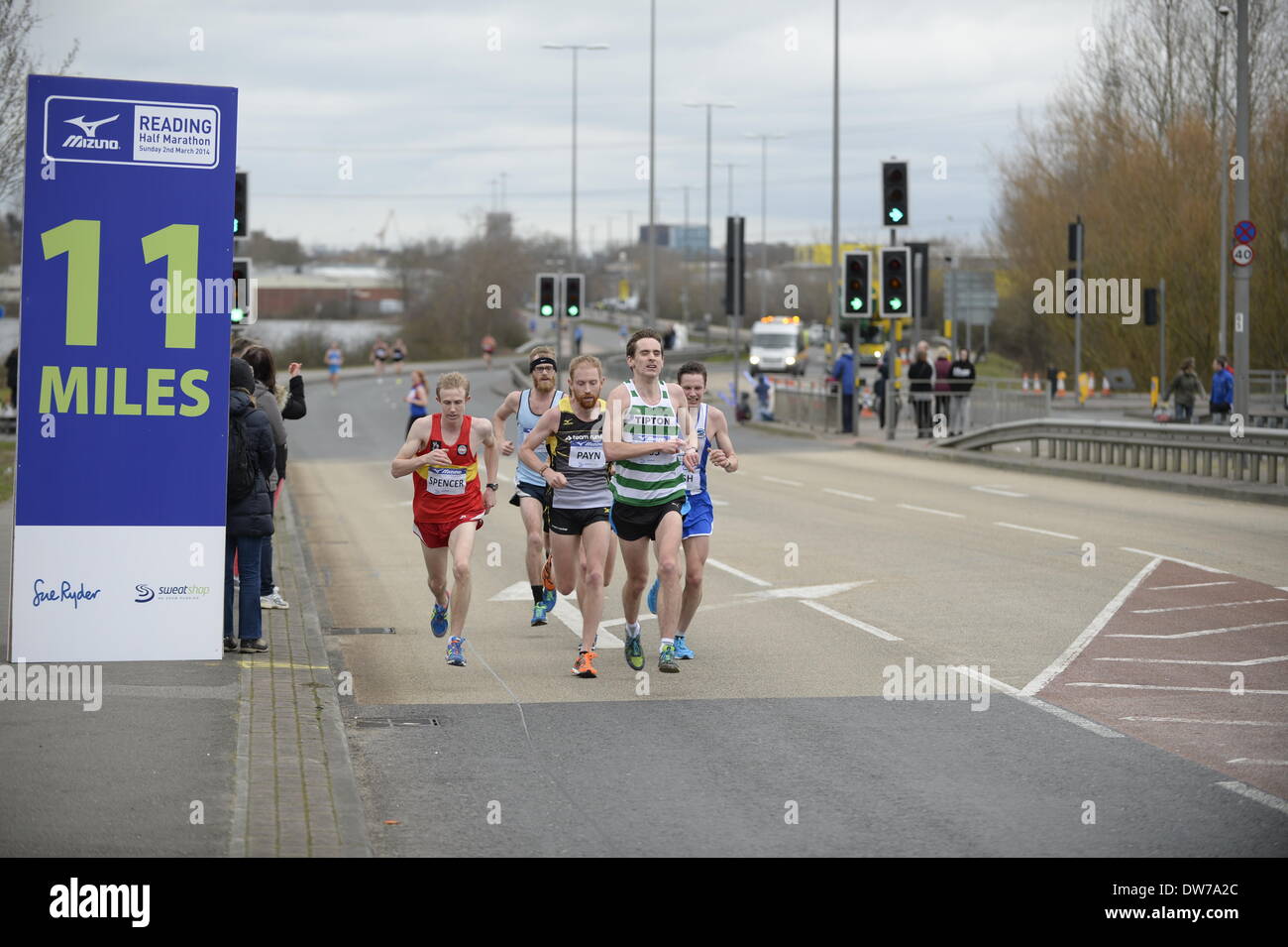 Reading half marathon 2014 Stock Photo Alamy
