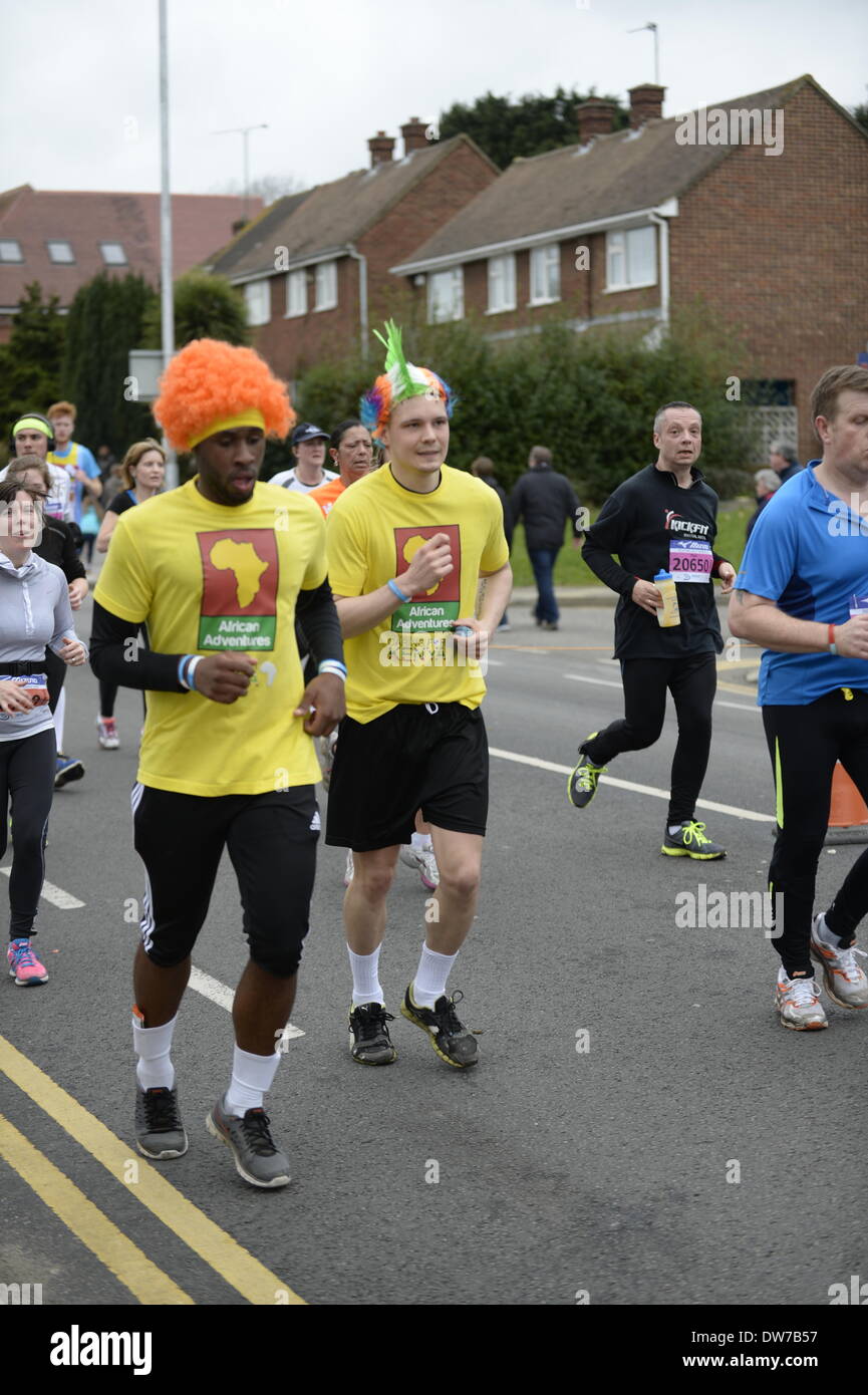 Reading half marathon 2014 Stock Photo Alamy