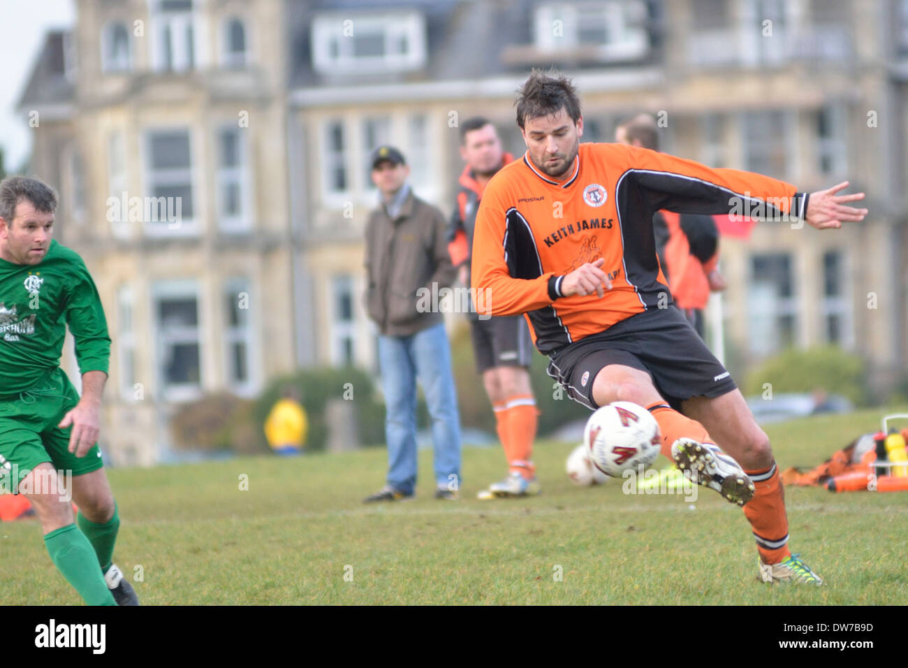 Bristol Downs League Amateur Football Match Stock Photo 67160057 Alamy